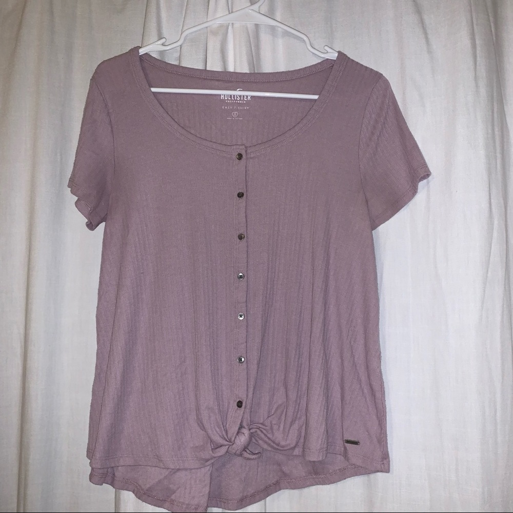 Hollister Shirt pink size small